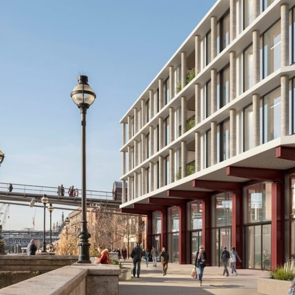Millennium Bridge House redevelopment project near St Paul’s Cathedral
